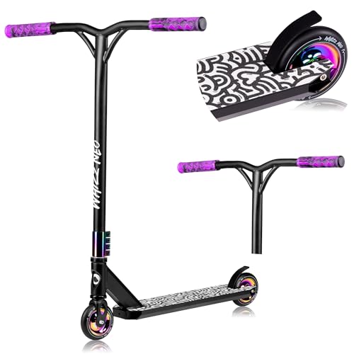 LIONELO Trottinette WHIZZ Neo roulements à Billes ABEC-9, Plateau en Aluminium, système de Compression HIC, Roues de 110 mm,...