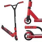 ArtSport Trottinette Stunt Red Smoke – Trottinette Freestyle pour Enfants et Adolescents – Guidon à 360°, Roues en Aluminium...